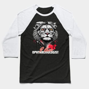 I love Ophthalmologist lion brafdesign Baseball T-Shirt